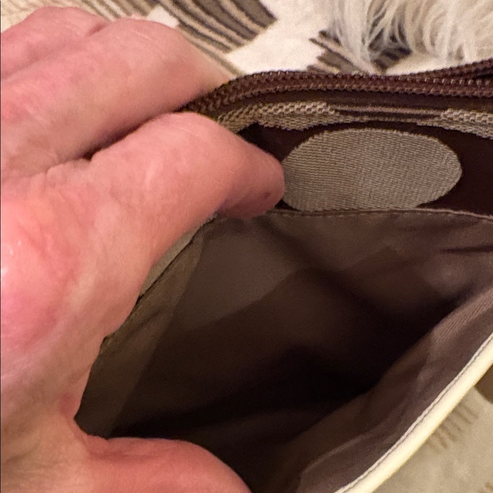 Coach Tan and Cream Swingpack Crossbody Bag - Picture 10 of 16